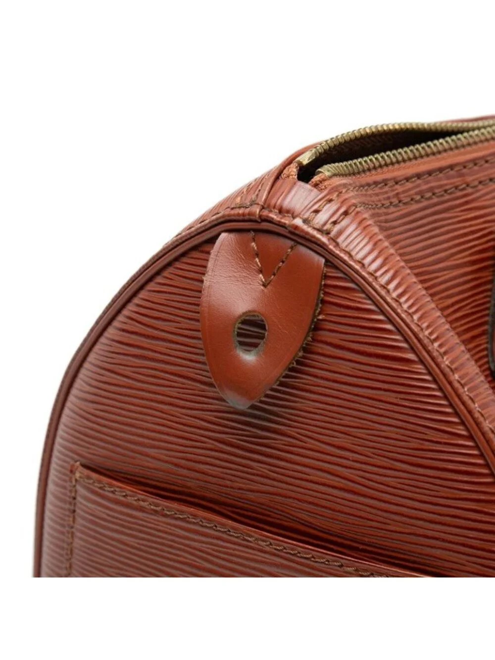 Louis Vuitton Epi Speedy 25 Mini Boston Bag Kenya Brown Leather